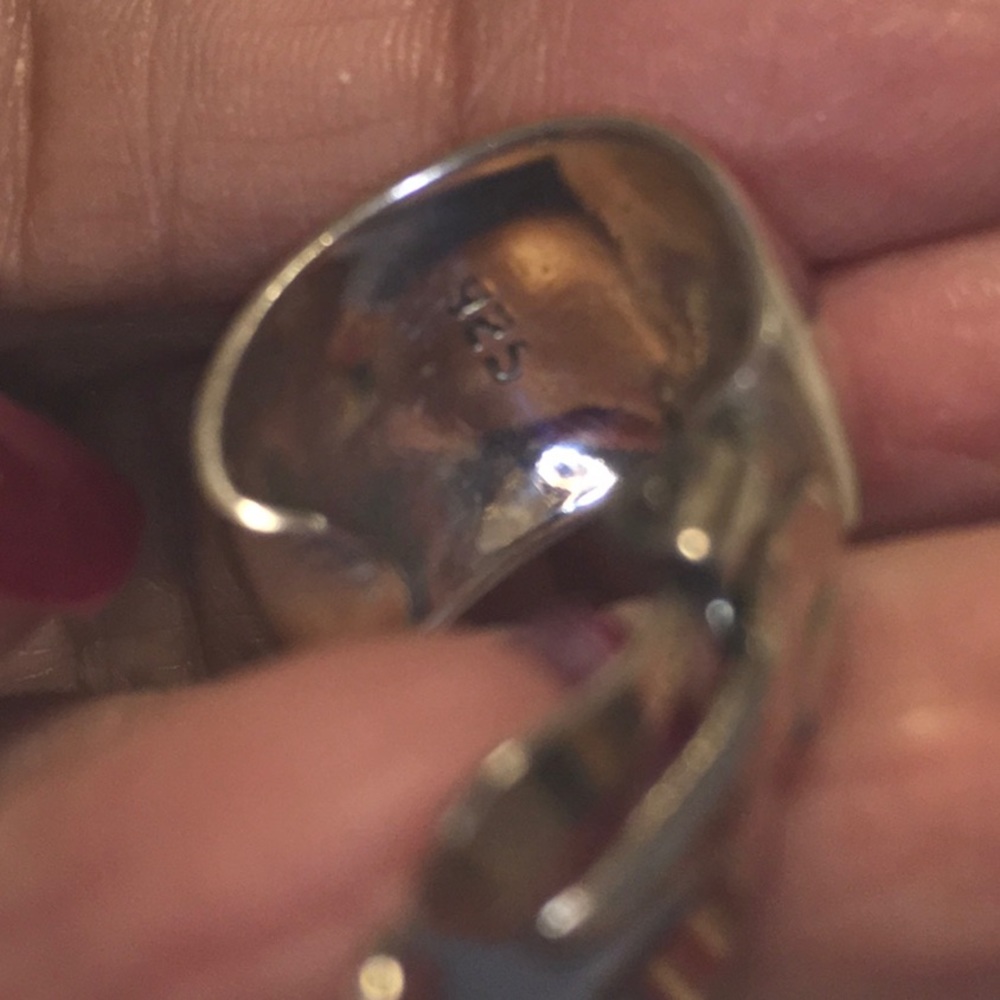 Sterling Silver 925 Stamped, 1” Hoops, made in Mexico. CLIP EARRINGS.LIGHTWEIGHT - Picture 5 of 5
